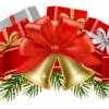 Transparent_Christmas_Decor_with_Bells_PNG_Clipart